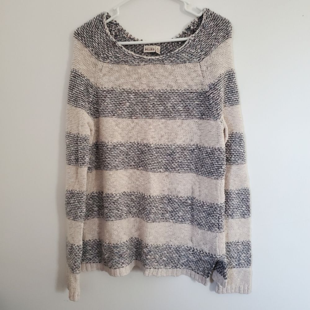 Mudd Striped Knit Sweater